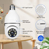 5G Light Bulb Security Camera Wifi Dual Band ,360 Degree 1080P Security Camera, Wireless Indoor Camera Full Color,Smart Dome Camera with Auto Tracking, Light Socket Camera Surveillance PTZ Camera