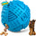 Dog Balls Treat Dispensing Dog Toys, Dog Toys for Aggressive Chewers Large Breed, Nearly Indestructible Squeaky Dog Chew Toys for Large Dogs, Natural Rubber Dog Puzzle Toys, Tough IQ Dog Treat Balls