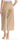 LAUREN  Womens Brienda Twill Cropped Wide Leg Pants Tan 8