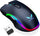 Rechargeable Wireless Gaming Mouse, RGB LED Backlit Mouse with 4 Adjustable DPI, 7 Button, 2.4G USB Optical Gaming Ergonomic Computer Mice for Laptop PC Gamer Computer Desktop (Black)