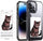 Ink Screen Protective Smart Phone Case Compatible with iPhone 14 PRO Max,NFC Transmission,Long-Lasting Imaging Display,Black
