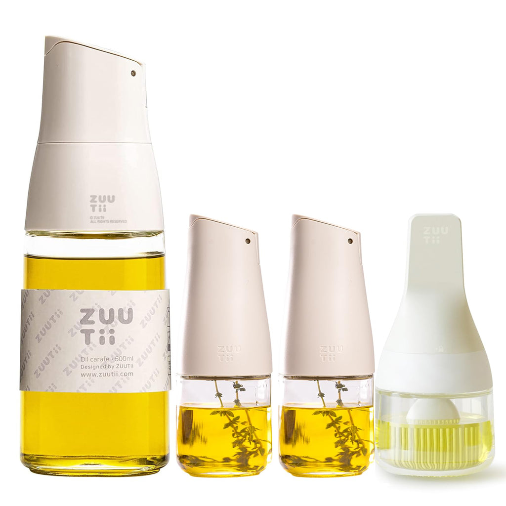 Large Olive Oil Dispenser,Mini Oil Bottle Set,Oil Dispenser with Brush