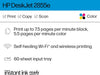 Deskjet 2855E Wireless All-In-One Color Inkjet Printer, Scanner, Copier, Best-For-Home, 3 Months of Ink Included (588S5A)