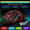 Gaming Keyboard and Mouse, RGB Gaming Keyboard and 3200 DPI Mouse Combo with 26-Key Anti-Ghosting, Plug & Play to PC, Laptop, Windows, S107【Newest】