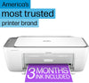 Deskjet 2855E Wireless All-In-One Color Inkjet Printer, Scanner, Copier, Best-For-Home, 3 Months of Ink Included (588S5A)