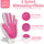 Dog Brush and Cat Brush-With Deshedding Brush, Dog Dematting Tools and 2 Side Shedding Brush Glove, Reduce Shedding up to 95%, for Short to Long Hair, Small to Medium Breeds by  (Pink Small)