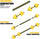 Adjustable Dumbbell Barbell, Free Weights 2-In-1 Dumbbell Barbell Set, Non-Slip Hand Dumbbell for Home, Gym, Office