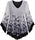 Womens Dressy Blouse Double Layers Mesh Shirt Ruffle 3/4 Flared Sleeve Tunic Tops