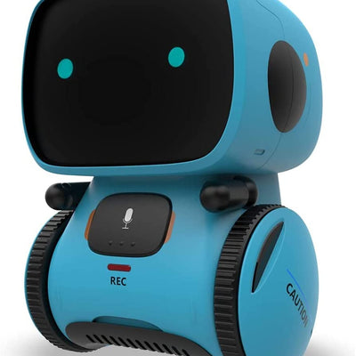 Robots for Kids, Interactive Smart Robotic with Touch Sensor, Voice Control, Speech Recognition, Singing, Dancing, Repeating and Recording, Robot Toy for 3 4 5 6 7 8 Year Old Boys Girls