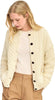Achill Island Aran Cardigan for Women, 100% Merino Wool, Authentic Irish Knit Cardigan, Made in Ireland