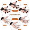 Hand Grip Strengthener - Adjustable Finger Exerciser and Finger Stretcher