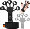 Hand Grip Strengthener - Adjustable Finger Exerciser and Finger Stretcher