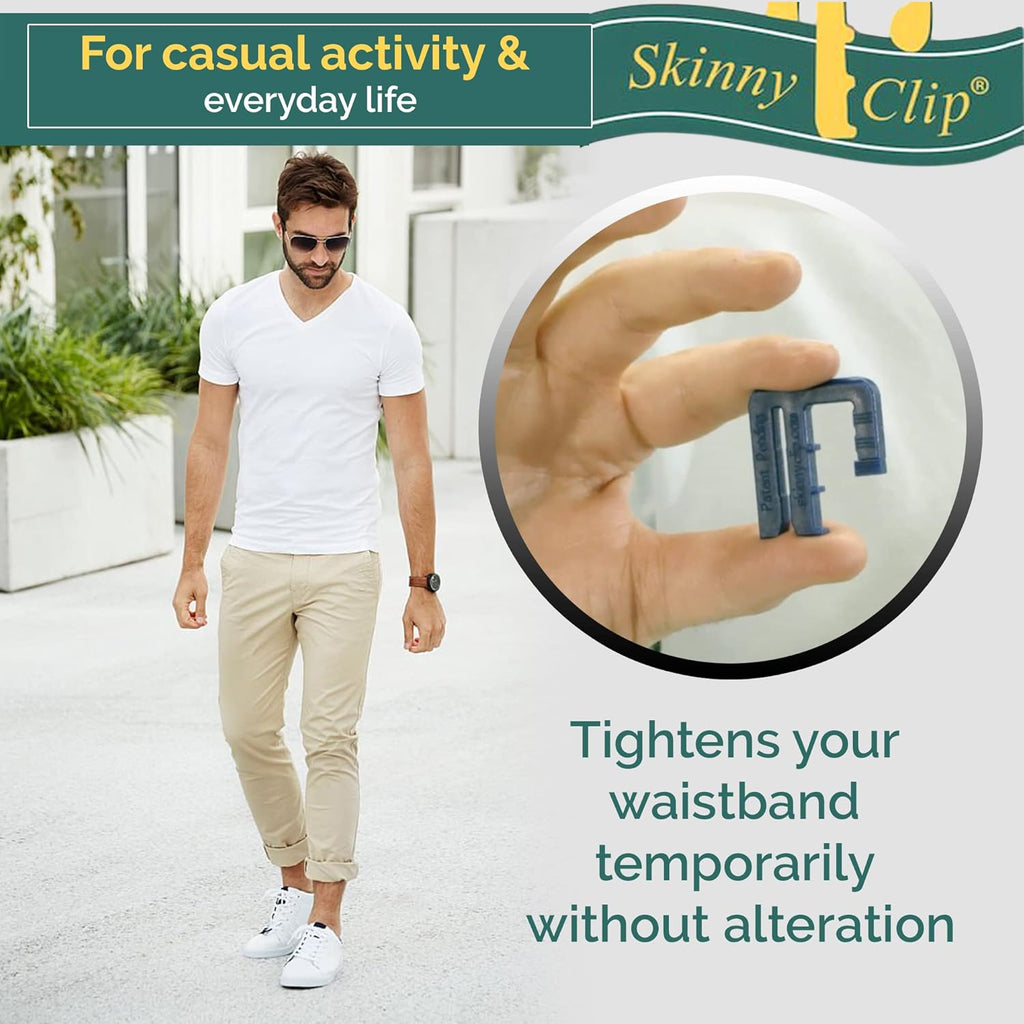 Waist Band Tightener - Replace Belts For Women & Men  4 Pack