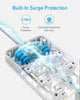 Surge Protector Power Strip (2100J), Anker 12 Outlets with 1 USB C and 2 USB Ports for iPhone