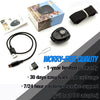 Body Camera with 1080P Recording Spy Hidden Wireless Cam Built-In 64GB Card 1080P Police Recorder Security Cam with Night Vision Dash Cam for Home/Outdoor/Law Enforcement/Cop Guard
