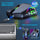 Rechargeable Wireless Gaming Mouse, RGB LED Backlit Mouse with 4 Adjustable DPI, 7 Button, 2.4G USB Optical Gaming Ergonomic Computer Mice for Laptop PC Gamer Computer Desktop (Black)