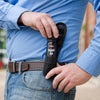Tactical Pepper Gel with Belt Holster for Easy Carry, Maximum Police Strength OC Spray, Quick Access Fast Flip Top Safety, Tactical Design for Security Professionals, 1.8 Fl Oz