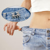 Pant Waist Tightener, Detachable Jean Buttons for Loose Jeans, 4 Sets