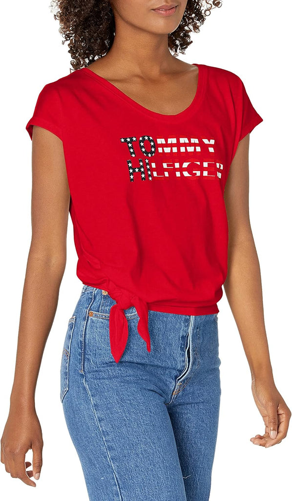 Women'S Classic Short Sleeve Crew Neck Logo T-Shirt