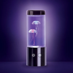 Jellyfish Lamp Motion & Multicolor Leds - Easy Mode Switching, USB Powered - 9