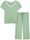 Cooling Pajamas Set Bamboo Viscose Pjs Ultra Soft Short Sleeve Womens Sleepwear S-XXL
