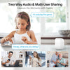 Security Cameras Wireless Outdoor, Battery Powered Cameras for Home Security W/Ai Motion Detection, Spotlight & Siren Alarm, 2K Color Night Vision, IP66 Weatherproof, Sd/Cloud Storage, 2Pack