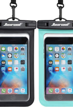 Waterproof Phone Pouch, Waterproof Phone Case for Iphone 15 14 13 12 Pro Max, IPX8 Cellphone Dry Bag Beach Cruise Ship Essentials 2Pack-8.3